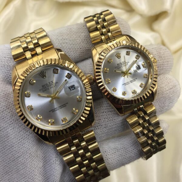 Rolex pure stillness steel & water register