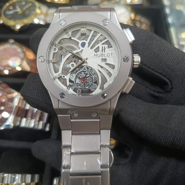 Hublot matt metal watch