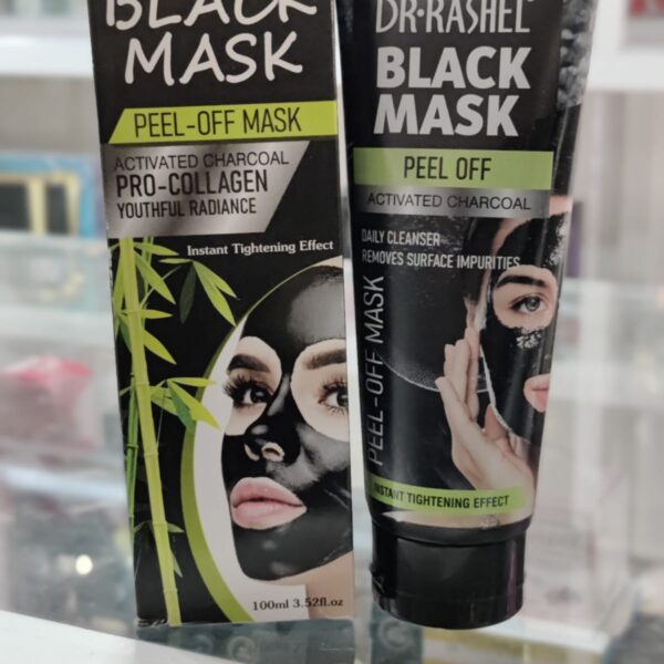 miss rose black mask